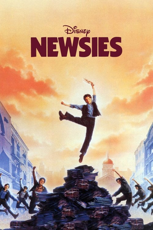 A week in the life of the exploited, child newspaper sellers in turn-of-the-century New York. When their publisher, Joseph Pulitzer, tries to squeeze a little more profit out of their labours, they organize a strike, only to be confronted with the Pulitzer's hard-ball tactics.