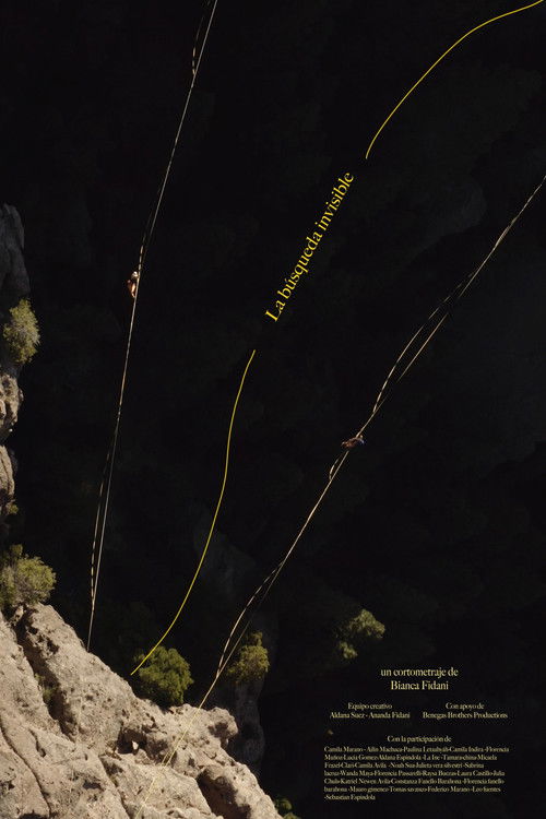 Cartell de La búsqueda de lo invisible