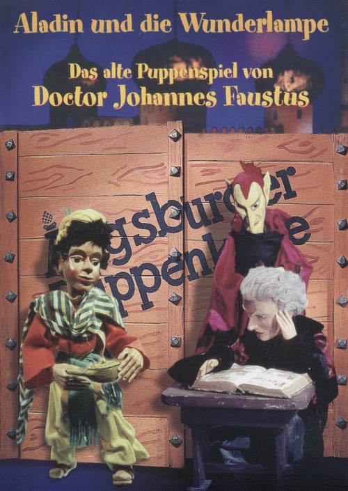 Poster Augsburger Puppenkiste - Aladin und die Wunderlampe 1960