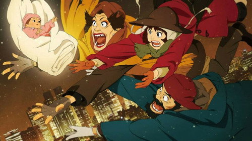 Padrinhos de Tóquio (Tokyo Godfathers) (2003)