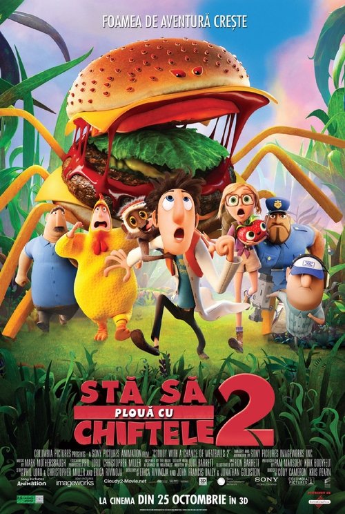 Poster pentru Stă să plouă cu chiftele 2