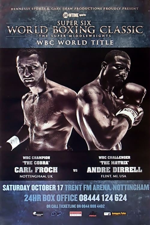 Carl Froch vs. Andre Dirrell (2009) poster