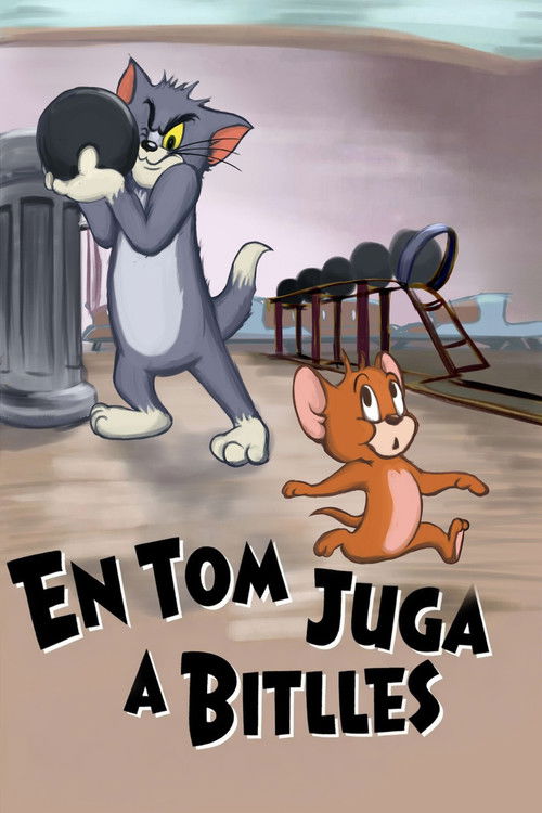 Cartell de En Tom juga a bitlles