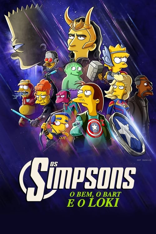 Pôster de Os Simpsons: O Bem, o Bart e o Loki