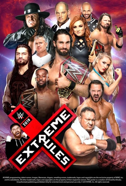 WWE Extreme Rules 2019 poster