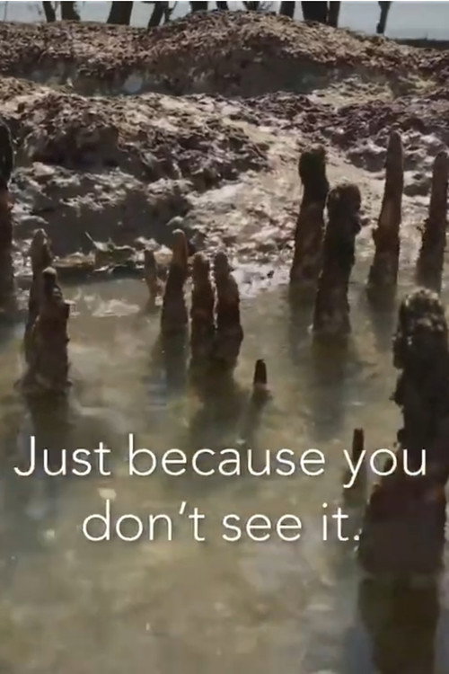 Just because you can’t see it . . .