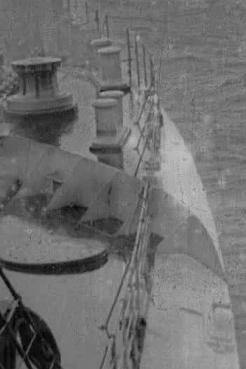 Waves Break on Bow of a Ship poster