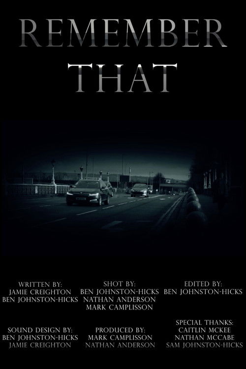 Cartell de Remember That