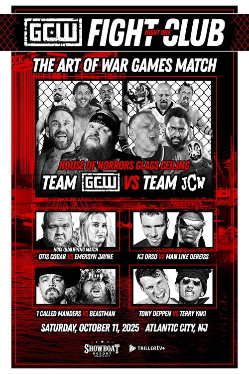 GCW: Fight Club 2025 - The Art of War Games, Night 1