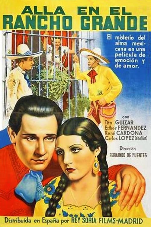 Poster Allá en el Rancho Grande 1936
