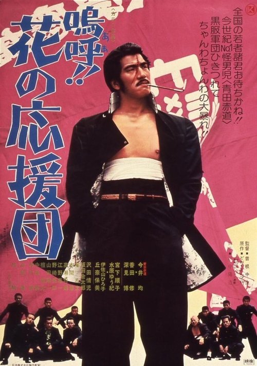 嗚呼!!花の応援団 movie poster player