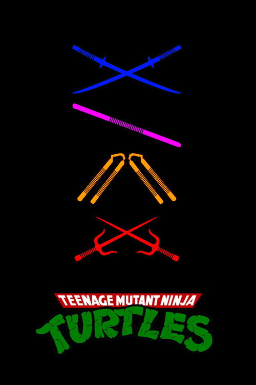 Poster Turtles Filmreihe