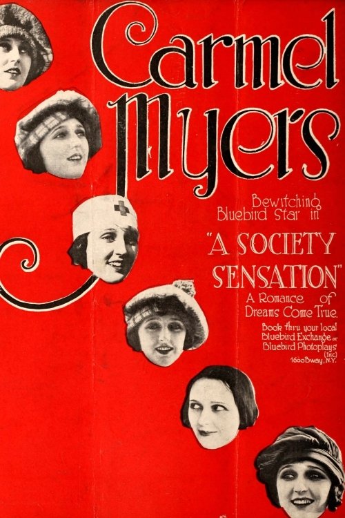 A Society Sensation movie poster player