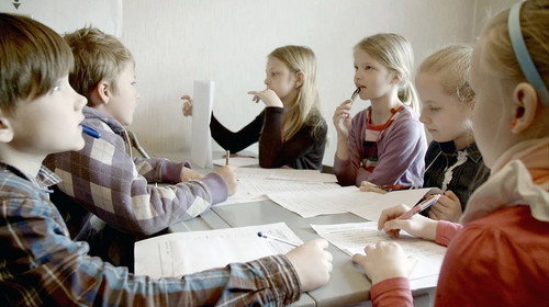 Domāt skola Backdrop Blur