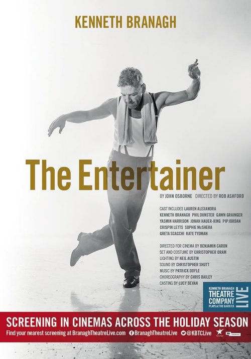 Branagh Theatre Live: The Entertainer movie poster player
