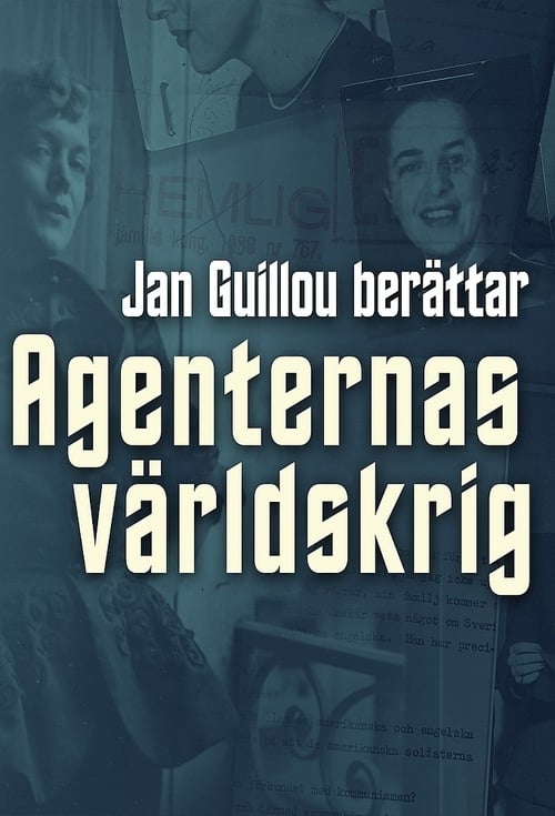 Poster Agenternas världskrig - Jan Guillou berättar