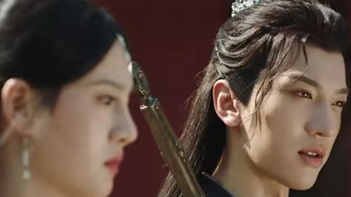 Blades amid Blossoms backdrop 1