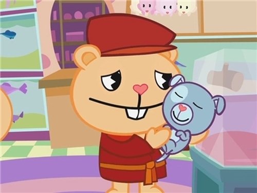 Escena del episodio 7 de la temporada 5 de la serie Happy Tree Friends