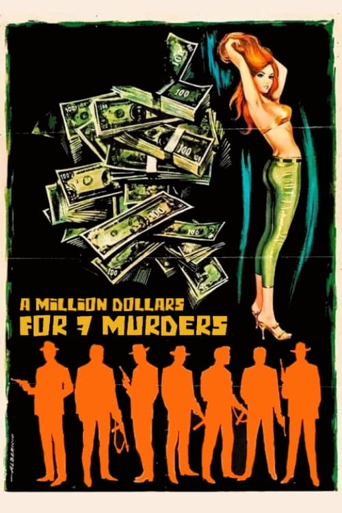 Poster Un milione di dollari per 7 assassini 1966