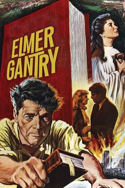 When hedonistic but charming con man Elmer Gantry meets the beautiful Sister Sharon Falconer, a roadside revivalist, he feigns piousness to join her act as a passionate preacher. The two make a successful onstage pair, and their chemistry extends to romance. Both the show and their relationship are threatened, however, when one of Gantry's ex-lovers decides that she has a score to settle with the charismatic performer.