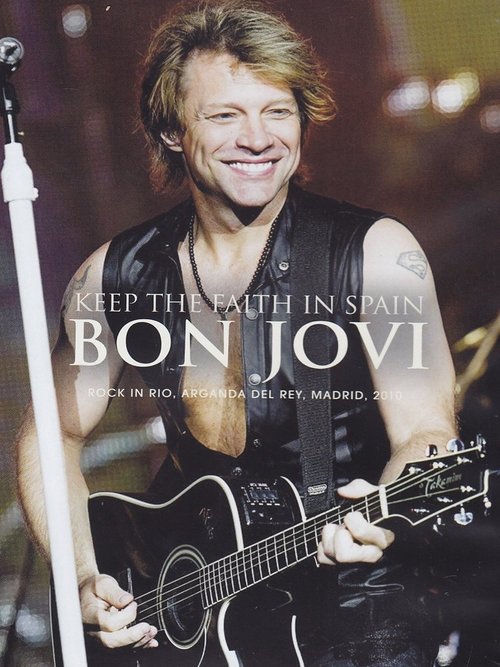 Bon Jovi - Rock in Rio Madrid 2010 movie poster player