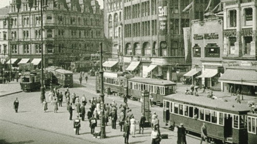 A Camera Journey Through Old Berlin Backdrop Blur