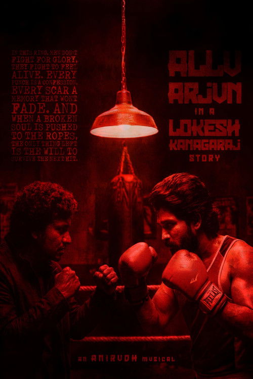 Untitled Allu Arjun - Lokesh Kanagaraj Movie Poster