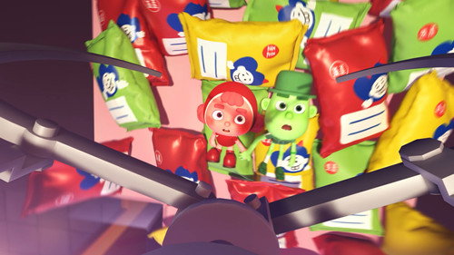 RED & GREEN Backdrop Blur