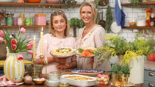Påskmys hos Catarina och Filippa