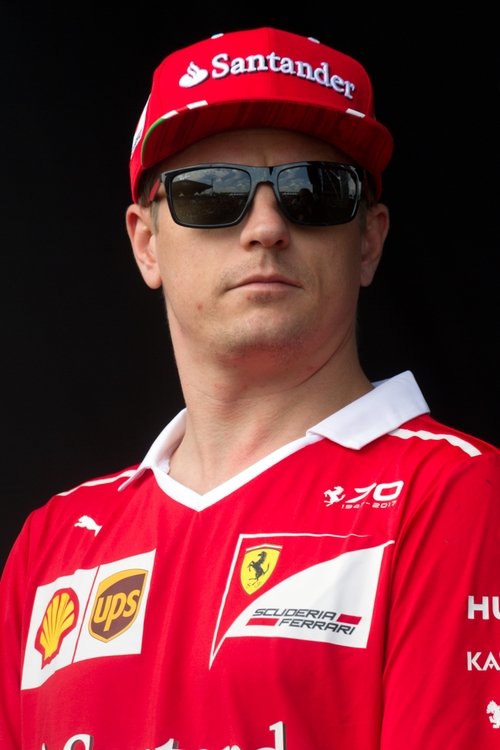 Grootschalige poster van Kimi Räikkönen