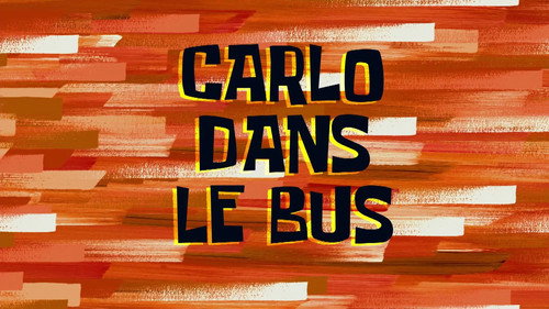 Image Carlo dans le bus