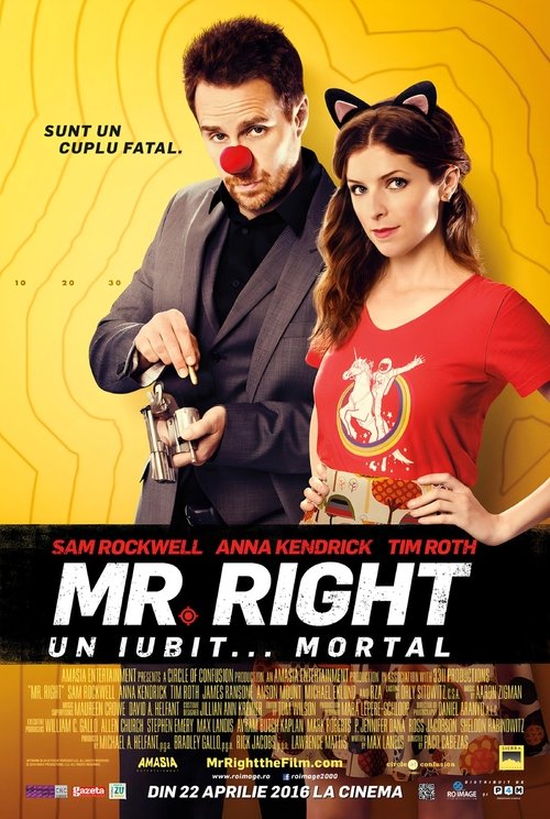 Poster pentru Mr. Right. Un iubit... mortal