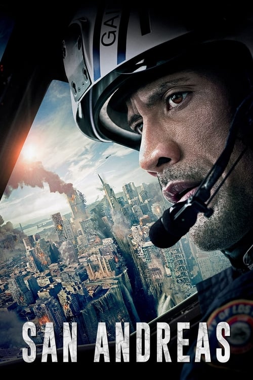 Grootschalige poster van San Andreas