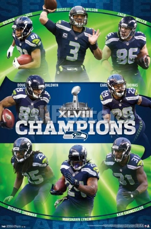 Super Bowl XLVIII Champions: Seattle Seahawks 2014