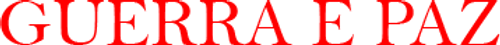 Guerra e Paz - Logo 3