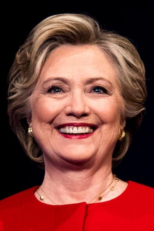 Grootschalige poster van Hillary Clinton