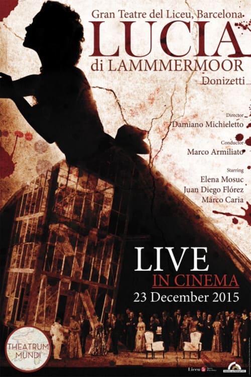 Poster Donizetti: Lucia di Lammermoor 2015