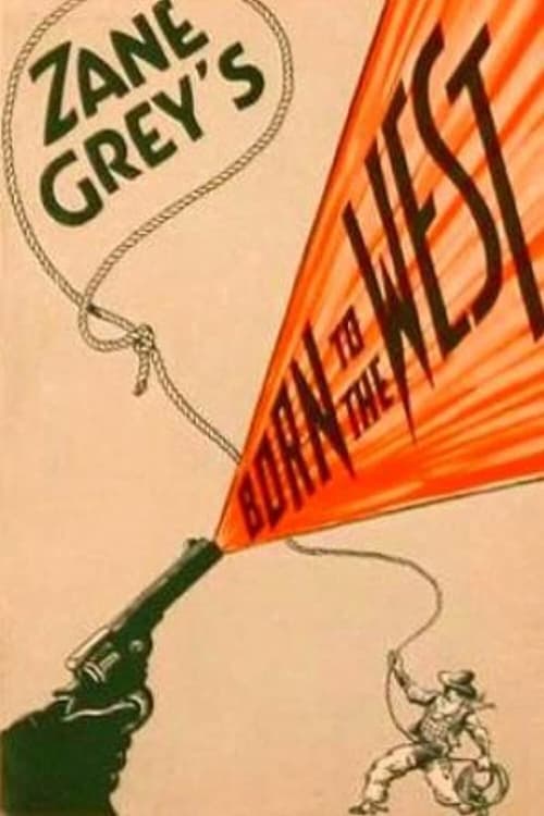 Poster Born to the West 1926