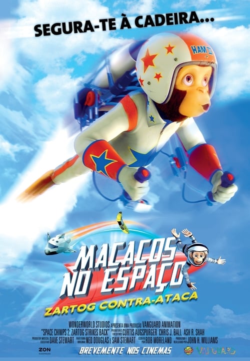 Poster do filme Space Chimps 2 – O Retorno de Zartog