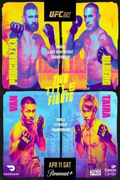 UFC 327: Procházka vs. Ulberg Poster