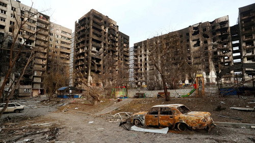Mariupol - A Story of Resilience Backdrop Blur