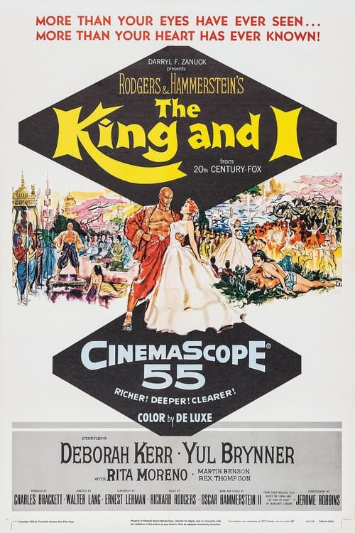 Grootschalige poster van The King and I