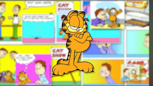 What the Internet did to Garfield Backdrop Blur