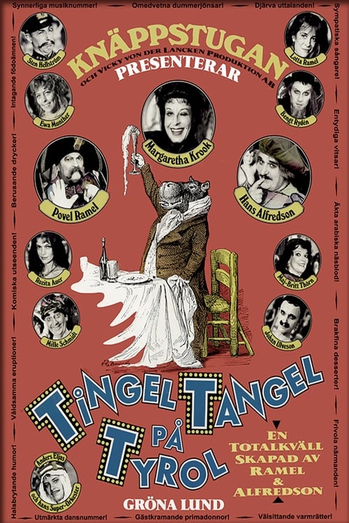 Poster Tingel Tangel på Tyrol 1990