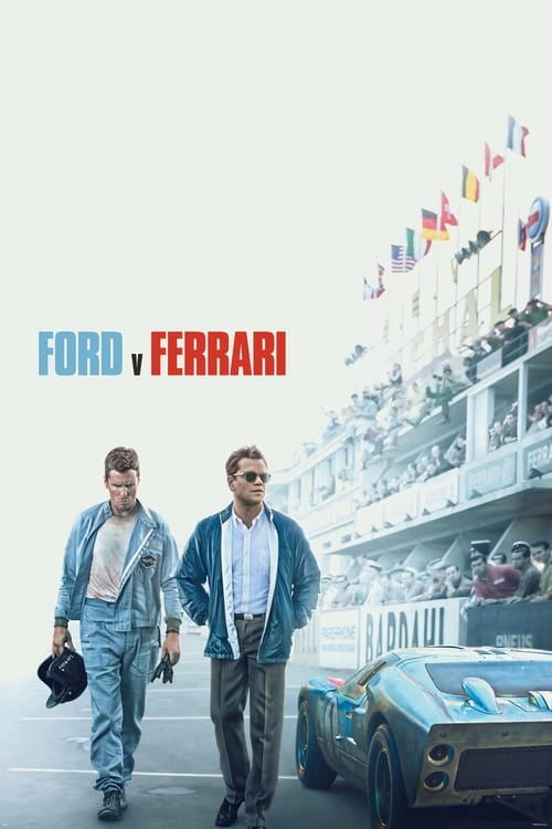 Poster. Ford v Ferrari (2019)