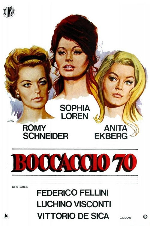 Boccaccio '70 poster