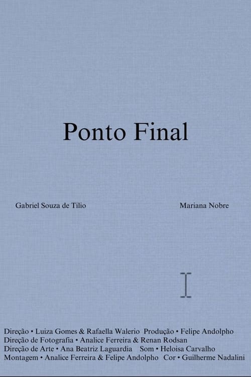 Poster Ponto Final 2023