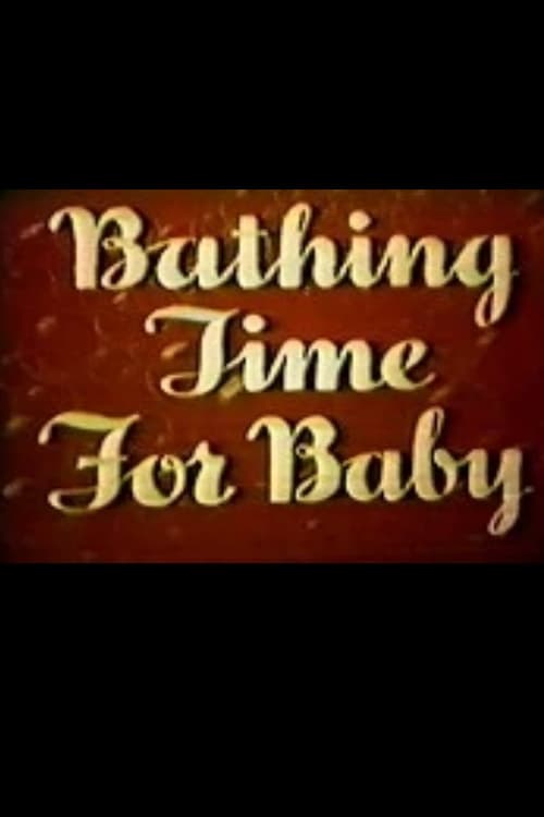Poster Bathing Time For Baby 1946