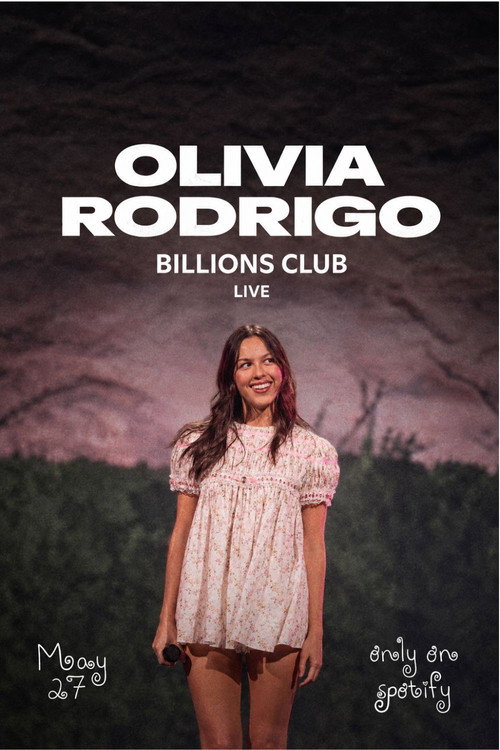 Affiche de Billions Club Live with Olivia Rodrigo: A Concert Film