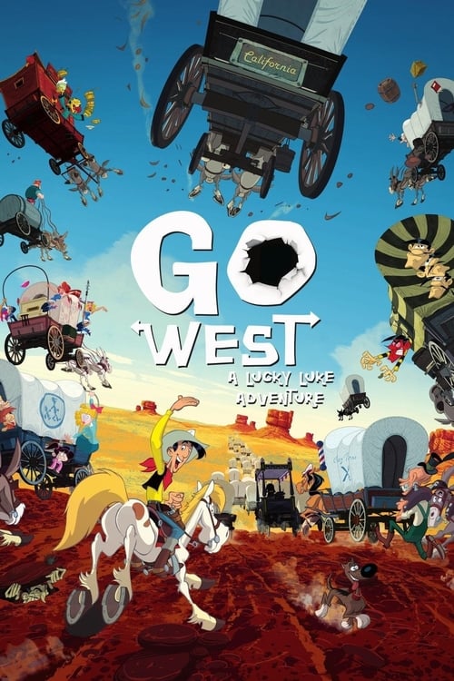 Poster Tous à l'ouest: Une aventure de Lucky Luke 2007